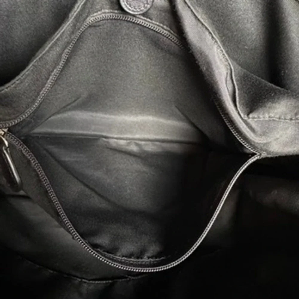Coach Signature Business Tote Charcoal Black Monogram Crossbody Bag F54799
